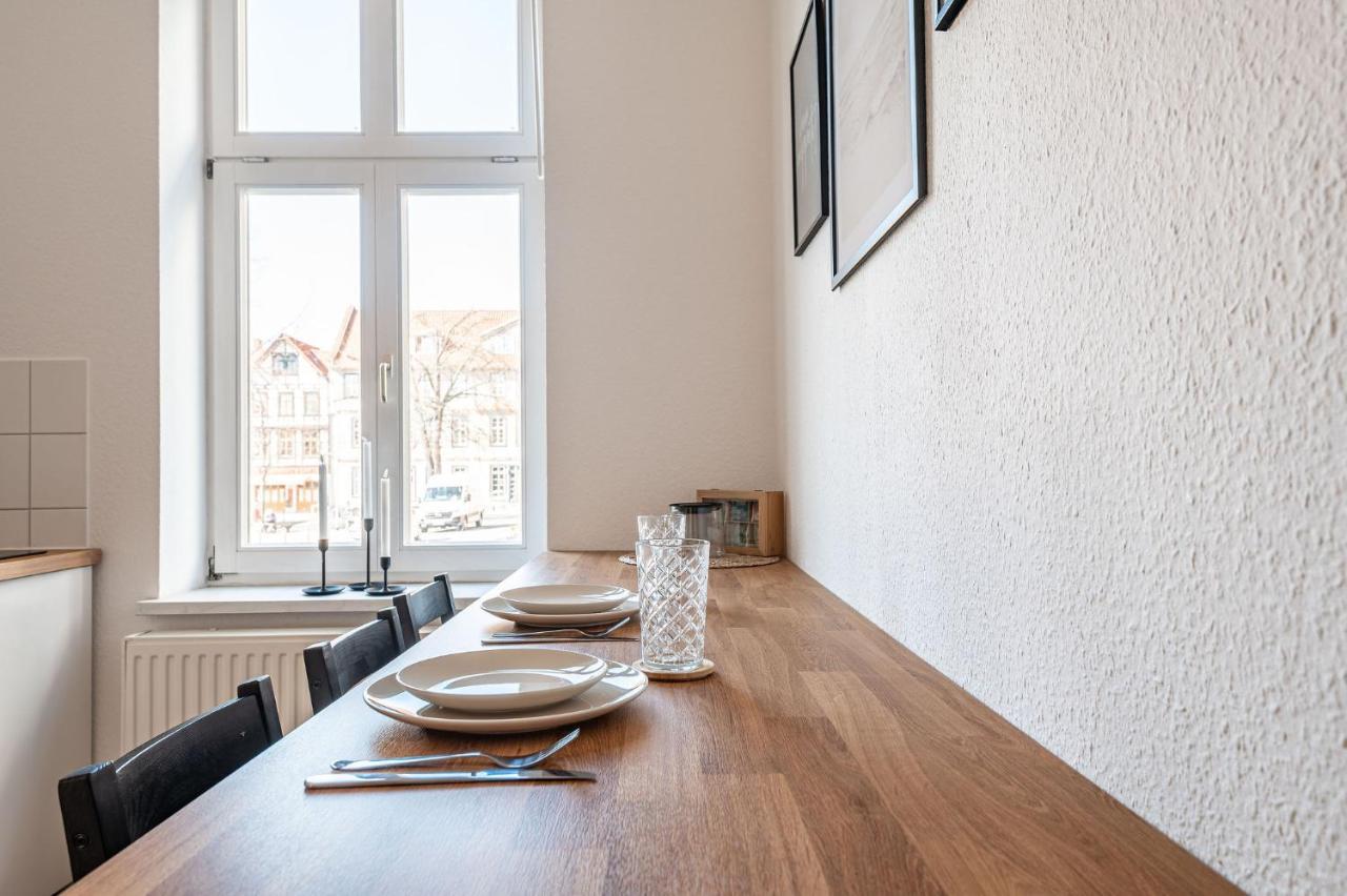 Exklusives Innenstadt Apartment - Parken - Smart-Tv - Kaffeevollautomat Wernigerode Buitenkant foto